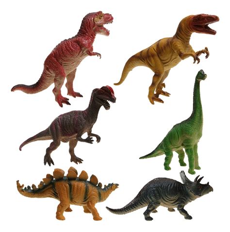 6 Piezas Juguete De Figuras De Dinosaurios Surtidos Mundo   $ 1,258.17 ...