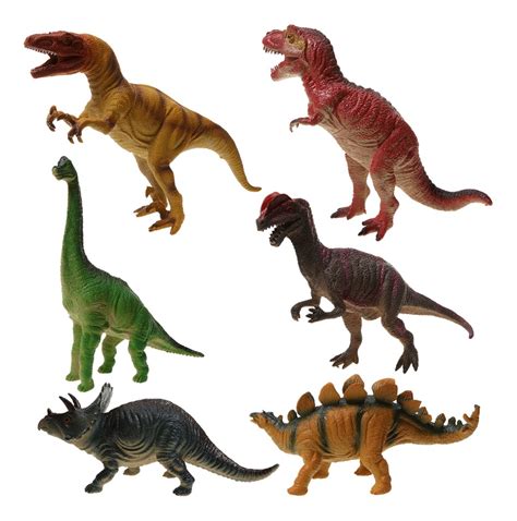 6 Piezas Juguete De Figuras De Dinosaurios Surtidos Mundo ...