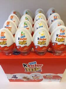 6 x KINDER JOY Chocolate Egg & Surprise Kids Toy By ...