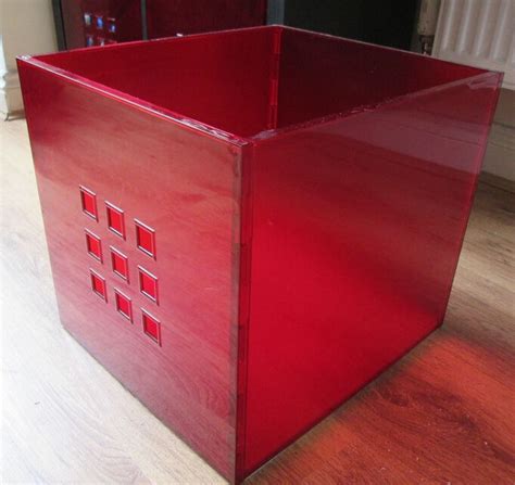 6 x red storage boxes, LEKMAN storage boxes, IKEA storage ...