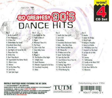 60 Greatest 90 s Dance Hits Various Artists | Songs ...