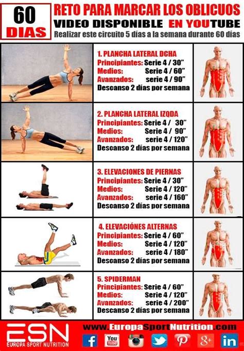 63 best Ejercicios para abdominales images on Pinterest | Six pack abs ...