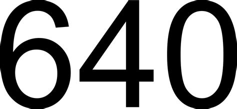 640 — шестьсот сорок. натуральное четное число. регулярное число число ...