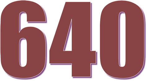 640 — шестьсот сорок. натуральное четное число. регулярное число число ...
