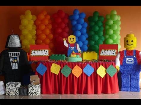 65 DECORACIONES para FIESTA de LEGOS SIMPLEMENTE HERMOSAS ...