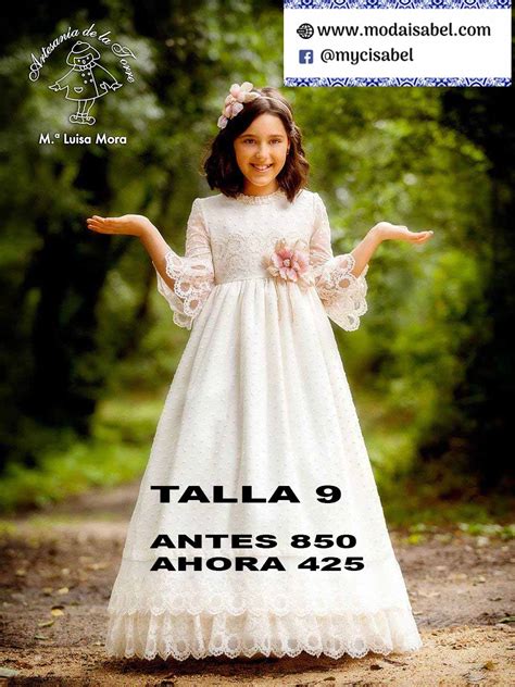 65 vestido comunion outlet 2020 Artesania de la Torre ...