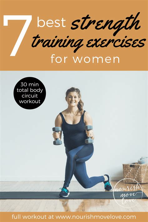 7 Best Strength Training Exercises for Women | Nourish ...