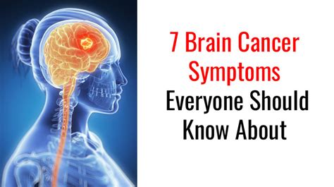 7 Brain Cancer Symptoms Everyone Should Know   WomenWorking