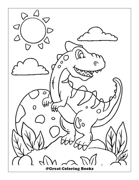 7 Dibujos de Dinosaurios para Descargar, Imprimir y Colorear GRATIS