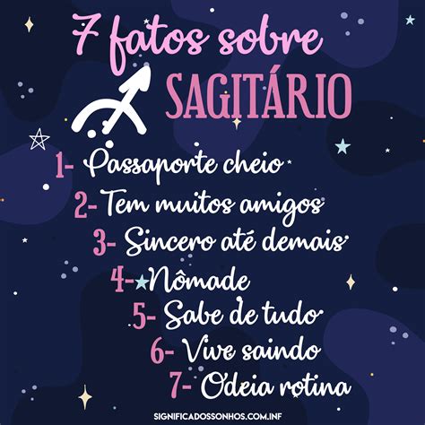 7 fatos sobre Sagitário! #signos #signo #zodiaco # ...