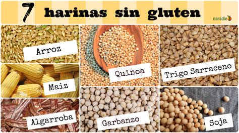 7 harinas sin gluten |  naradiet  por Celia Gálvez