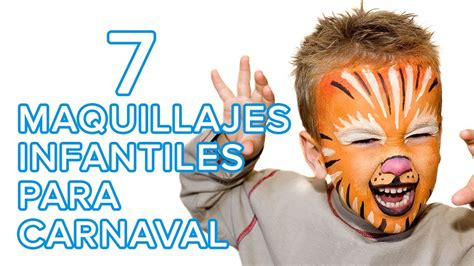 7 Maquillajes infantiles muy fáciles para carnaval | Ideas ...