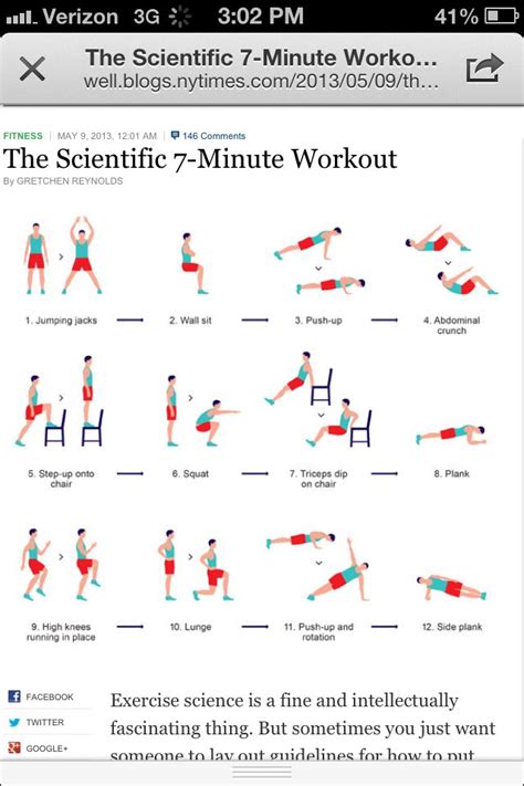 7 minute body weight workout equivalent to running and ...