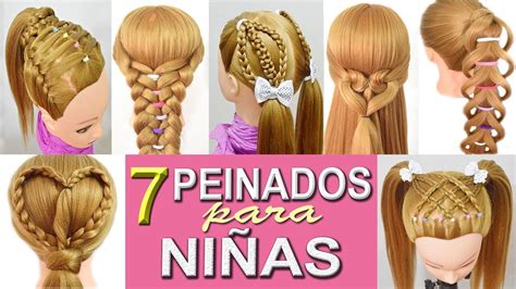 7 Peinados Faciles para Niñas con Trenzas para la Escuela ...