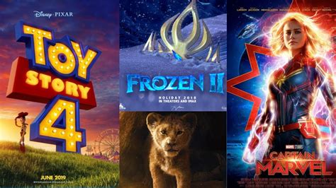 7 Próximas películas Disney l Pixar l Marvel  2019 2020 ...