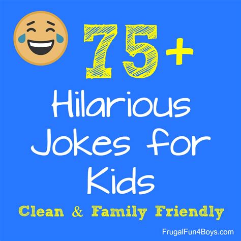 75+ Hilarious Jokes for Kids