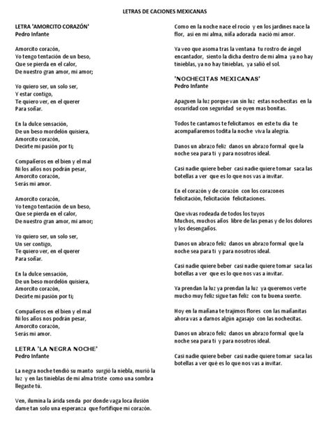 75 Letras de Canciones Latinoamericanas | Amor | Oración