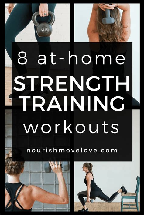 8 Best At Home Strength Training Workouts | Nourish Move Love