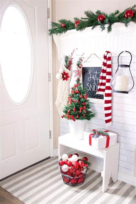 8 ideas para decorar recibidores en Navidad   Decoración ...