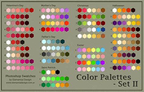 80 Paletas de Colores para Photoshop y otros programas ...