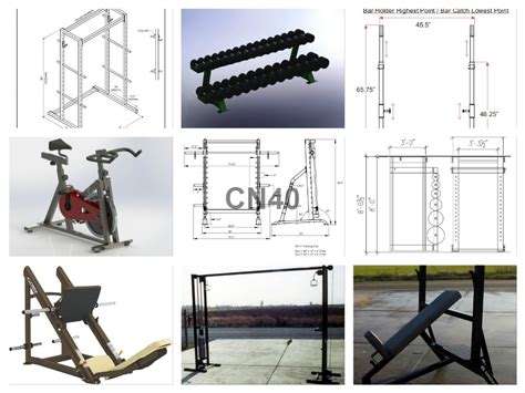 80 Planos Construye Maquinas De Ejercicios Gym Gimnasios   $ 2.900 en ...