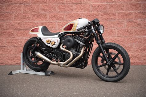 883 Sportster Cafe Racer by Get Lowered Cycles – BikeBound