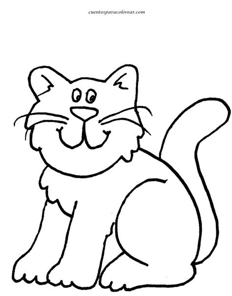 89 Dibujos de gatos para imprimir y colorear | Colorear ...