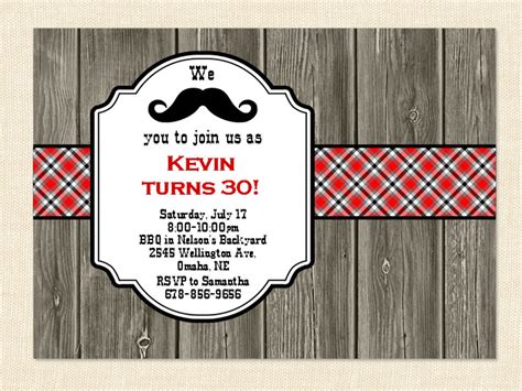 9 Best Images of Men 40th Birthday Invitations Printable ...