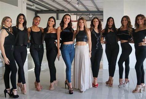9 candidatas a la corona de Miss Costa Rica comenzaron sus ...