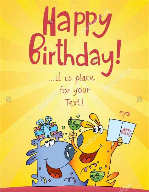 9+ Funny Birthday Card Templates,Free PSD, Vector AI, EPS ...