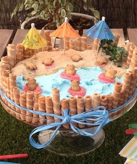 9 Tartas de Cumpleaños originales para Niños | Cake, Beach ...