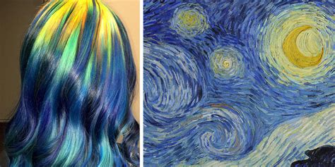 9 tinte per capelli ispirate a opere d arte Roba da Donne