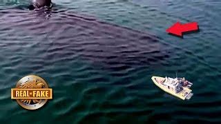90 FT MEGALODON CAUGHT ON TAPE   real or fake?. Видео из ...