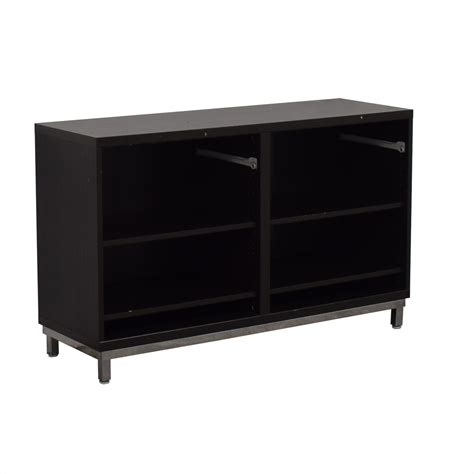90% OFF   IKEA IKEA Black Credenza or Sideboard / Storage