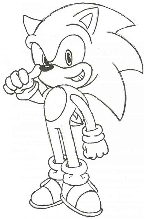 97 dibujos de Sonic para colorear | Oh Kids | Page 10