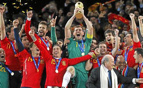 A 10 años de que España revolucionó el futbol en Sudáfrica ...