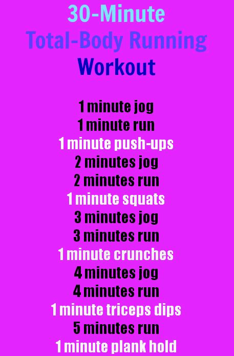 A 30 Minute, Total Body Running Workout | Health.com