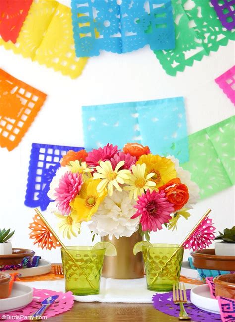 A Colorful Cinco de Mayo Mexican Fiesta   Party Ideas ...