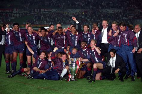 A Data History of the European Cup: 1995, Ajax 1 0 AC ...