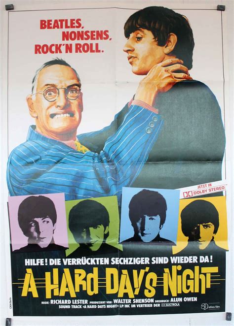 A HARD DAY´S NIGHT | Day and night movie, The beatles ...