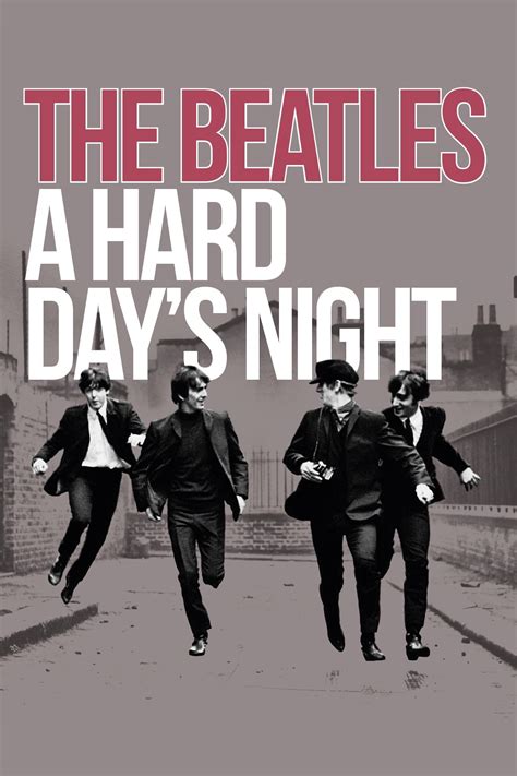 A Hard Day s Night Movie Poster   ID: 350877   Image Abyss