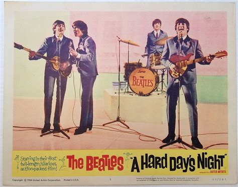 A hard day s night  Richard Lester  with the Beatles   1964