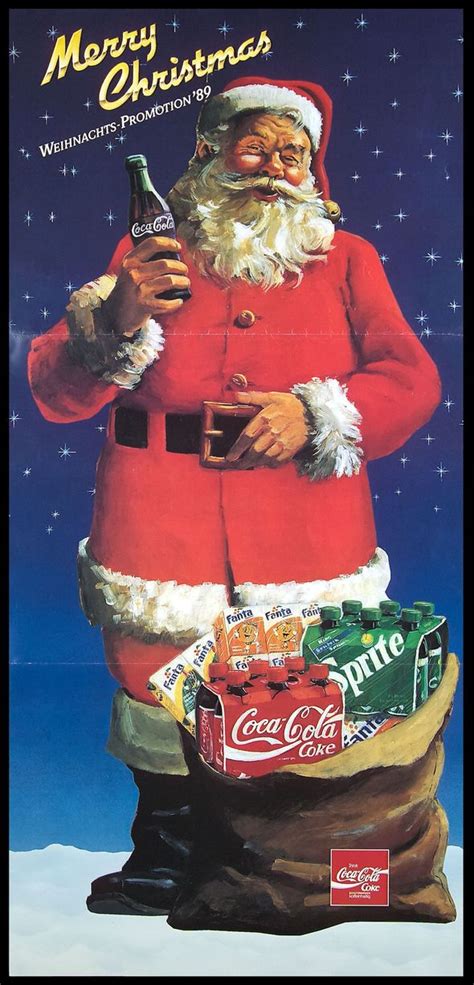 A história dos anúncios de Natal da Coca Cola em 53 ...