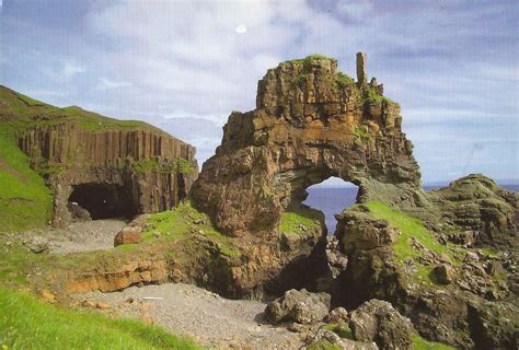 A Journey of Postcards: Carsaig Arches, Isle of Mull ...