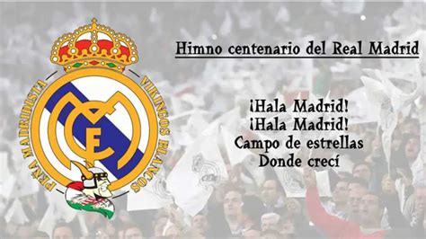 A Real Madrid centenáriumi himnusza   Himno centenario del ...