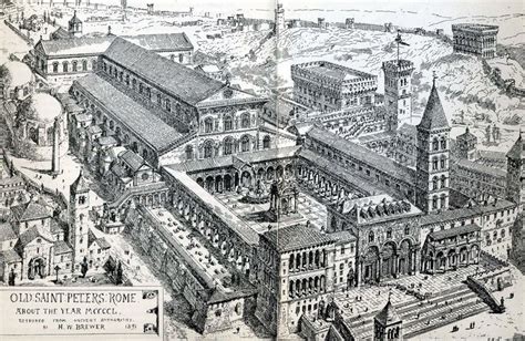 A régi Szent Péter Bazilika, Róma | Roma antigua, La basilica y Vaticano