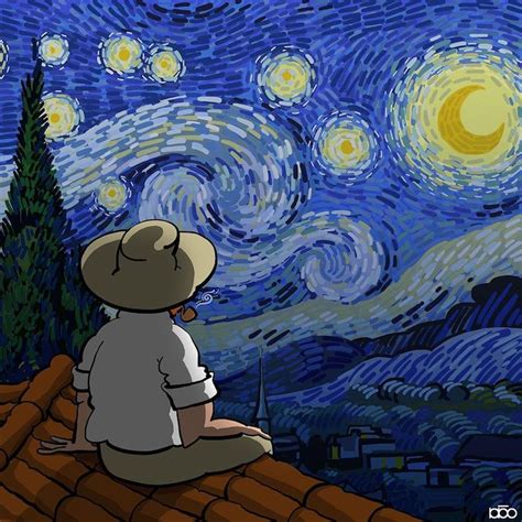 A vida de Vicent Van Gogh em 25 quadrinhos coloridos   O ...