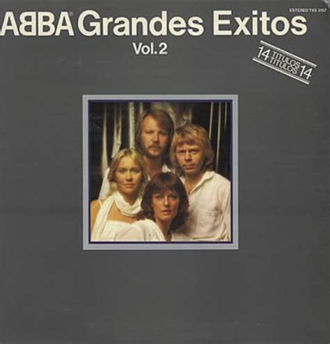 Abba Grandes Exitos Vol. 2 Spain Vinyl LP Record TXS 3157 Grandes ...