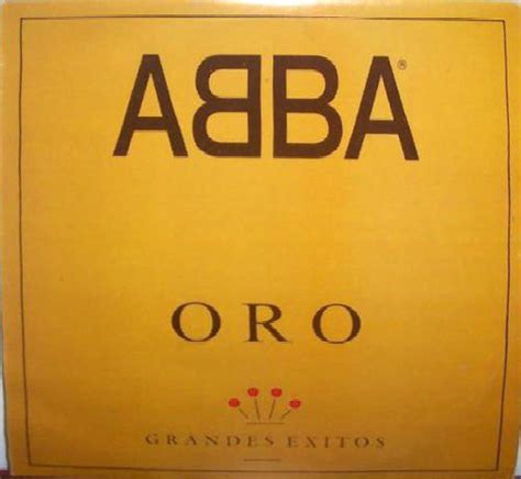 ABBA   Oro Grandes Exitos  1993, Vinyl  | Discogs