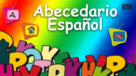 Abecedario en español para niños. Video educativo para ...